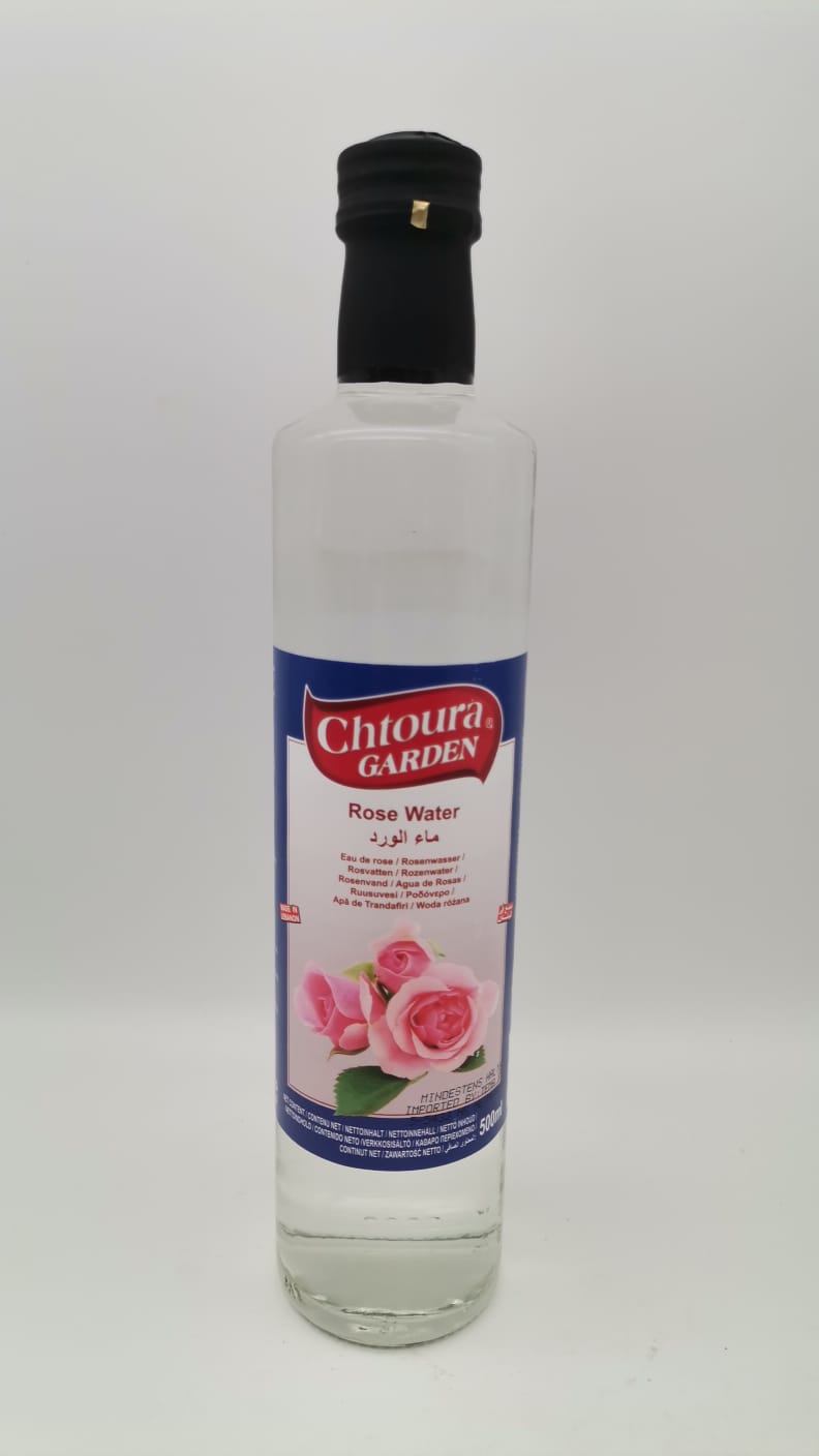 CHTOURA GARDEN Rosenwasser  / Yemeklik Gül Suyu 500ml