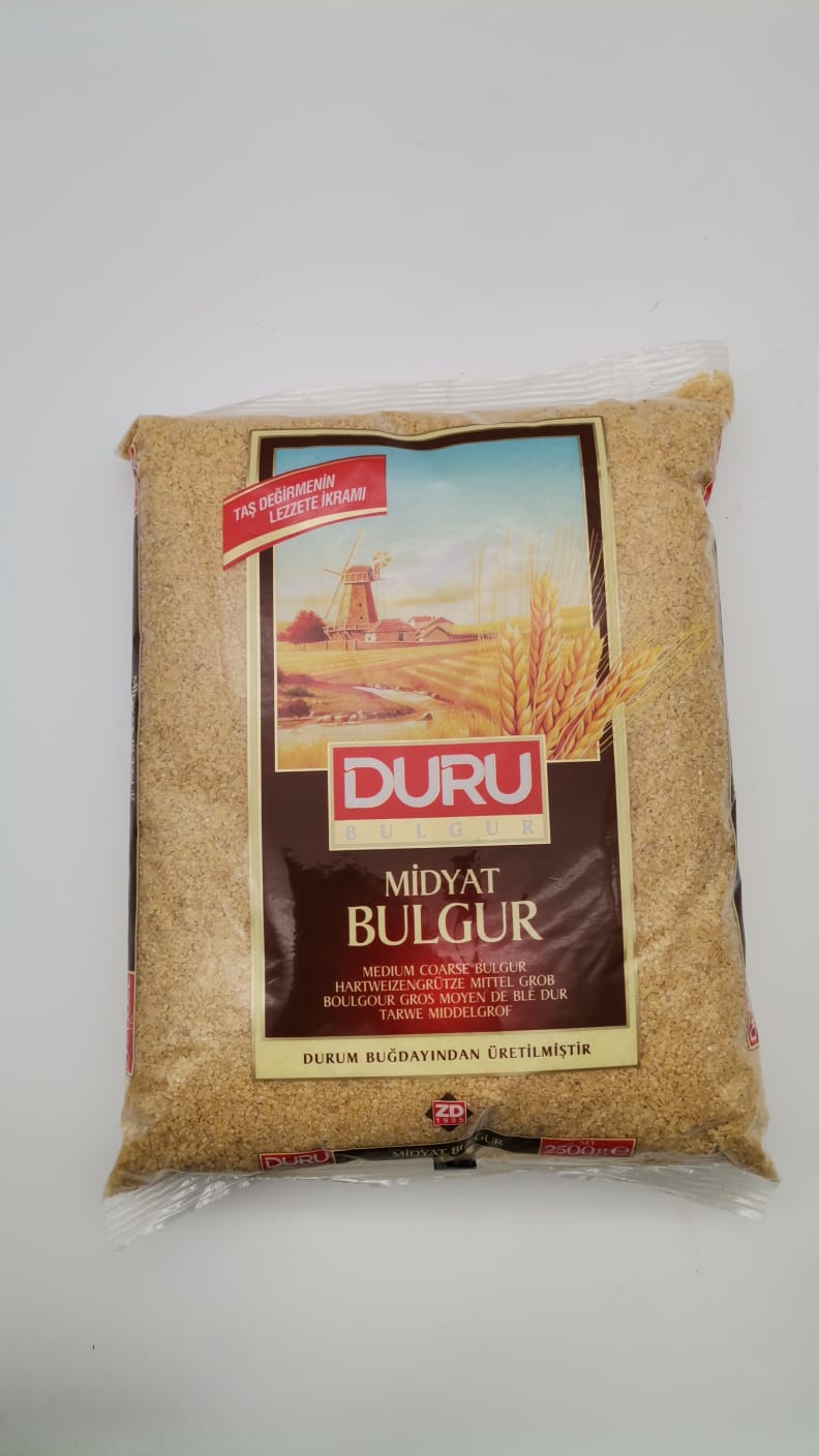 DURU Weizengrütze Midyat / Midyat Bulgur 2500g